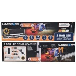 2 Bar LED 3 Colour Camp Light Kit -Coleman Camping Store 1201655 2 bar orangewhite led camping light kit with diffusers