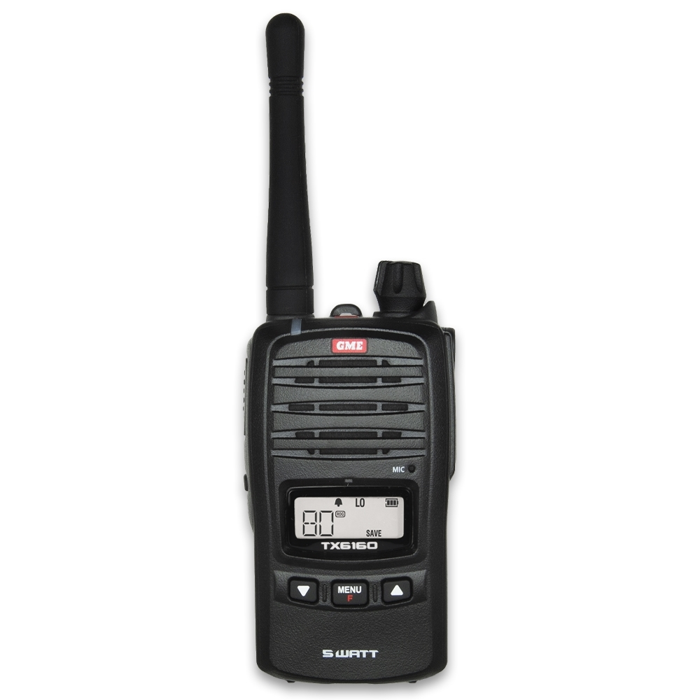 GME 5 Watt UHF CB Handheld Radio Twin Pack TX6160TP 4 GME 5 Watt UHF CB Handheld Radio Twin Pack TX6160TP - Image 2