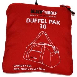 Dufflepack 30 -Coleman Camping Store 1234887 duffel pak 30l