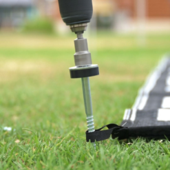 Flat Top Drillable Tent Peg -Coleman Camping Store 1253439 flat top drillable tent peg