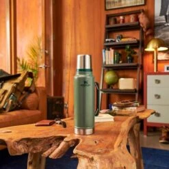 Stanley Vacuum Bottle 1.9L -Coleman Camping Store 1253647 vacuum bottle 19l hammertone green