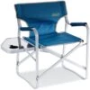 Coleman Directors Chair Plus Side Table -Coleman Camping Store 1254383 directors chair plus side table blue