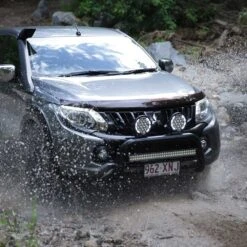 BZR−X Series 7” LED Driving Lights With Wiring Harness -Coleman Camping Store 1267318 bzr x series 7 led driving lights with wiring harness