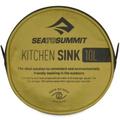 Sea To Summit Kitchen Sink 10 Litre -Coleman Camping Store 1276197 kitchen sink 10 litre