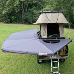 Boss Shadow 270 XL Awning With RTT Zip Entry -Coleman Camping Store 1280141 shadow 270 xl awning with rtt zip